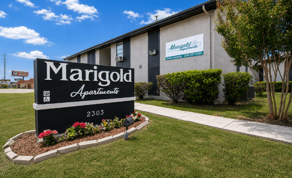 Residential apartment community near Brooks City Base